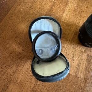 Hoya Camera Lens Made In Japan Lot 3 55mm with case